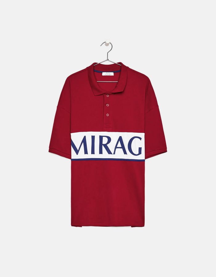 Dropshoulders Oversized Front Illustration T-Shirt
