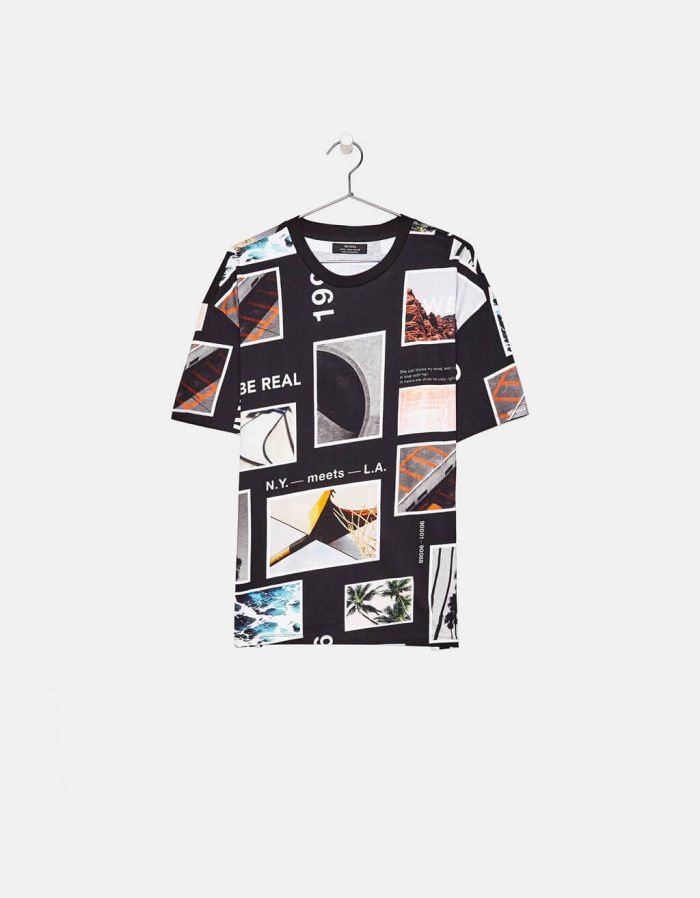 Full Printed Short Sleeve T-Shirt
